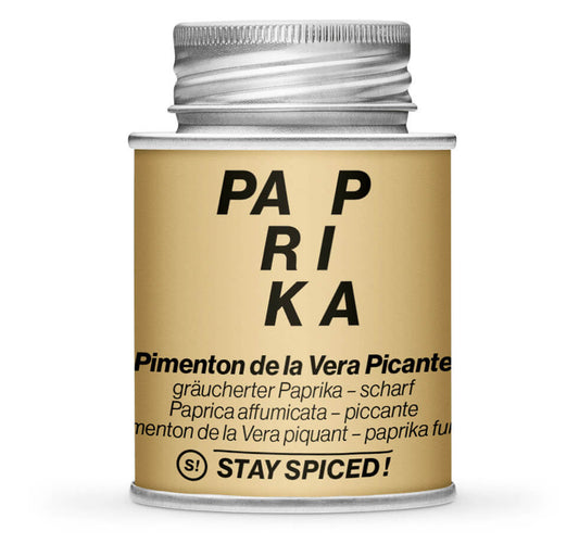 Pimenton de la Vera Picante - Hellbraune Gewürzdose von STAY SPICED! bei Chefkoch-Gewürze