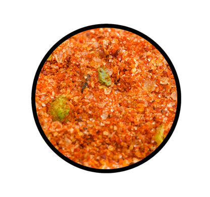 Pulled Pork Barbecue Rub - Detaillierte Nahaufnahme der Textur / Struktur