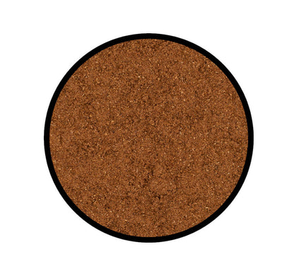Pumpkin Pie Spice Gewürzmischung - Detaillierte Nahaufnahme der Textur / Struktur. Perfekt für amerikanischen Kürbiskuchen