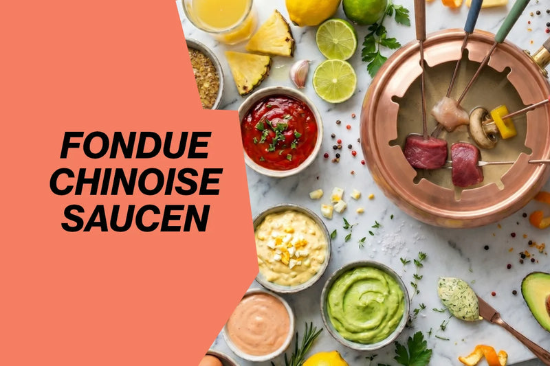 Rezept: Fondue Chinoise Saucen