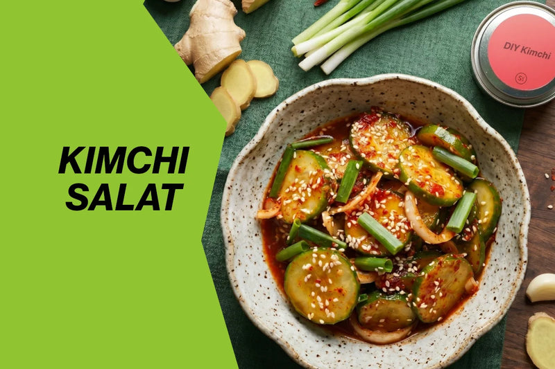 Rezept: Kimchi-Gurkensalat