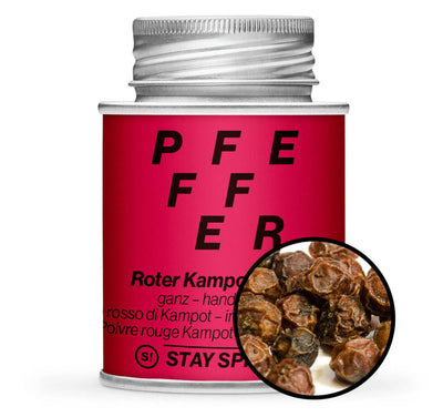 Roter Kampot Pfeffer handsortiert