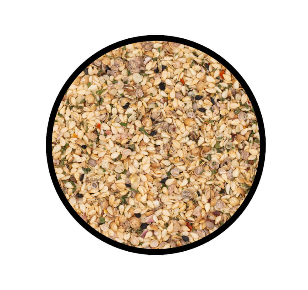 Salty Bowl Spice Gewürzmischung - Detaillierte Nahaufnahme der Textur
