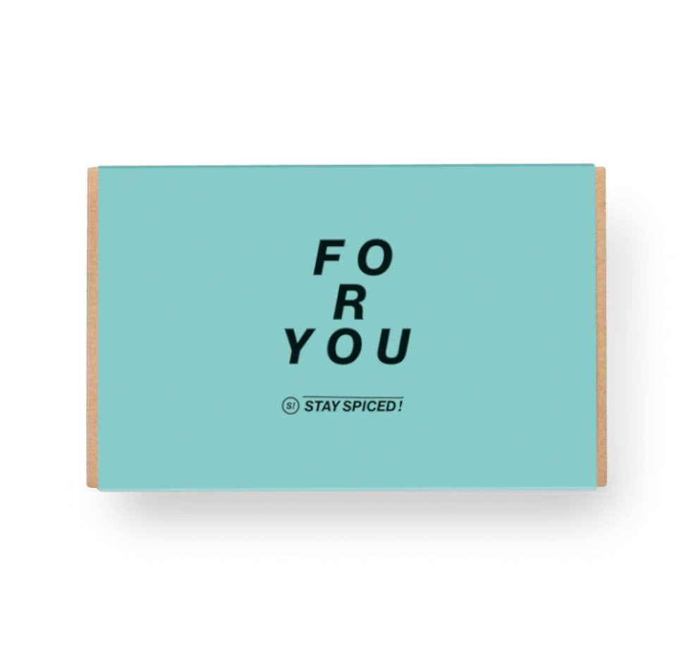 Four you Gewürzbox Geschenkset für 6 Gewürze von Chefkoch-Gewürze (geschlossene Ansicht)