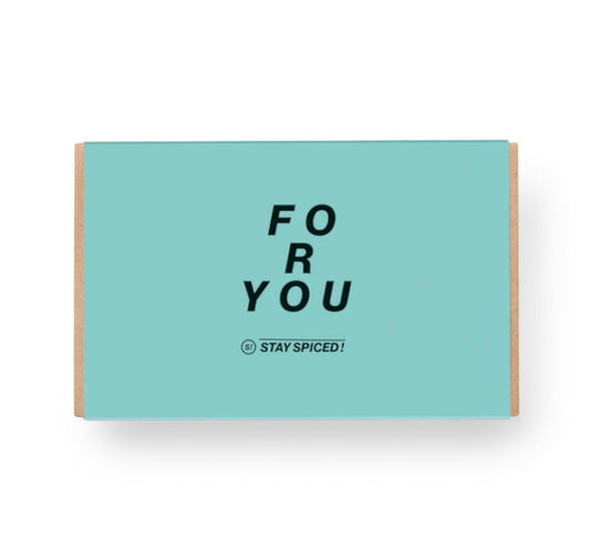 Four you Gewürzbox Geschenkset für 6 Gewürze von Chefkoch-Gewürze (geschlossene Ansicht)