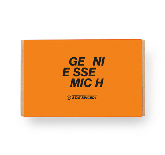 Geniesse Mich Gewürzbox Geschenkset für 6  Gewürze von Chefkoch-Gewürze (geschlossene Ansicht)