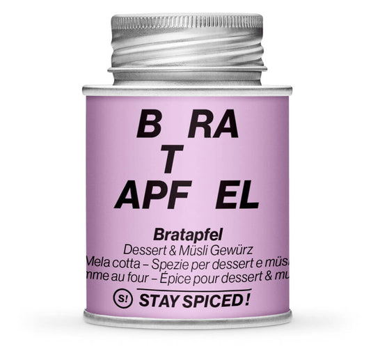 Sugar & Spice Bratapfel - Geschlossene pinke Gewürzdose von STAY SPICED