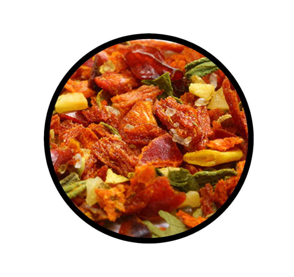 Tapas Bravas - Detaillierte Nahaufnahme der Textur / Struktur