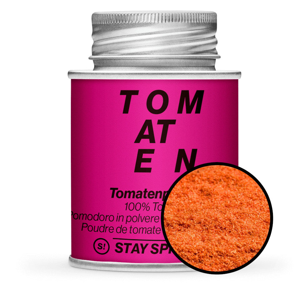Tomatenpulver sprühgetrocknet - Rot Gewürzdose von STAY SPICED ! bei Chefkoch-Gewürze