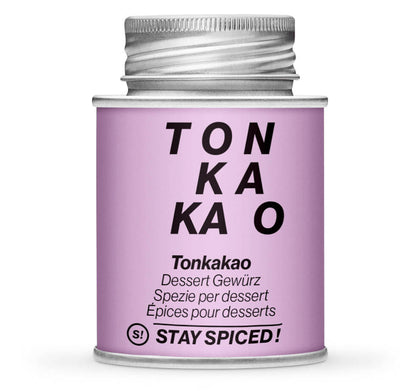 Tonkakao - Geschlossene pinke Gewürzdose von STAY SPICED