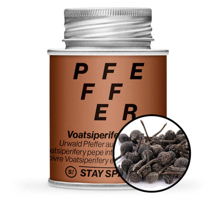 Voatsiperifery Urwald-Pfeffer ganz - Braun Gewürzdose von STAY SPICED ! bei Chefkoch-Gewürze