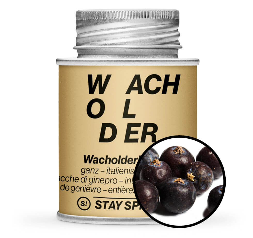 Wacholderbeeren ganz italienische Riesen - Hellbraun Gewürzdose von STAY SPICED! bei Chefkoch-Gewürze