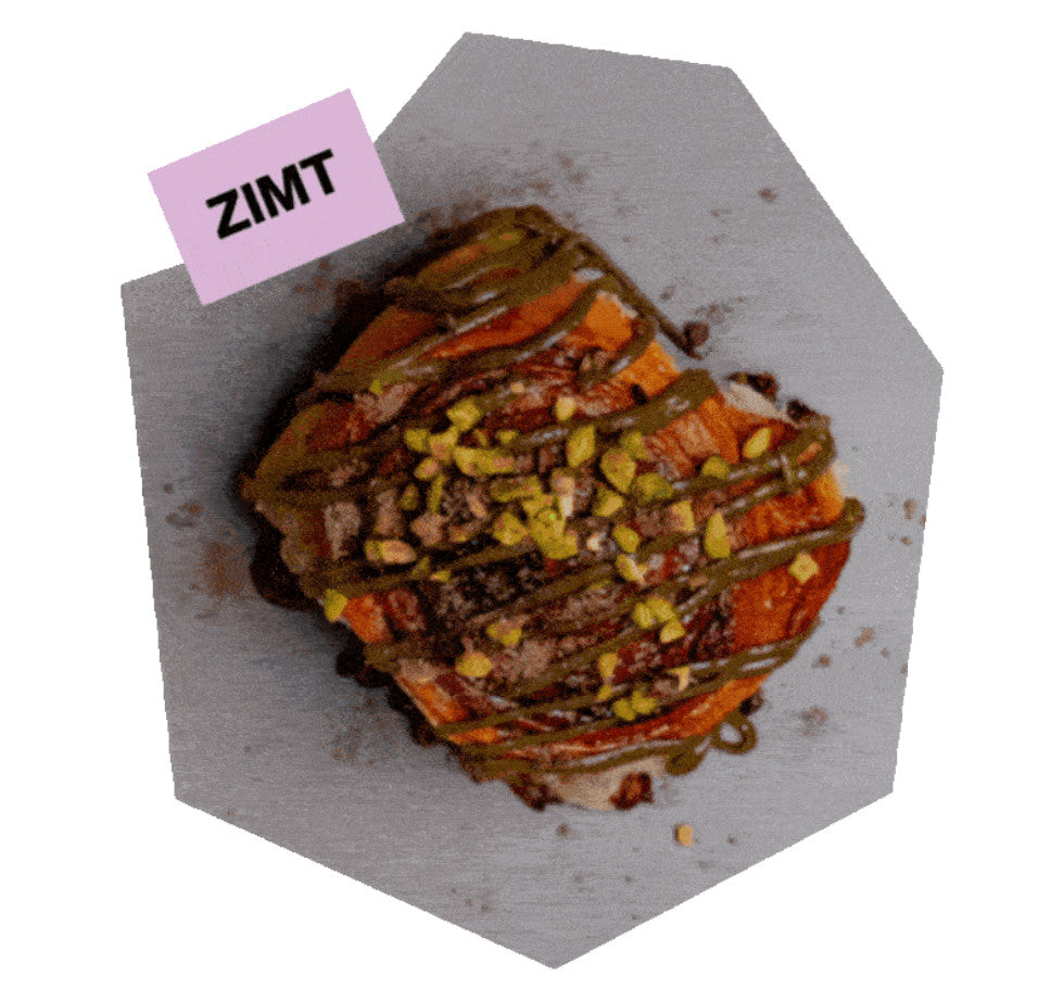 Zimtschnegge - Frisch zubereitete Hefeschnecke als Serviervorschlag verfeinert mit der süss-würzigen Zimtmischung